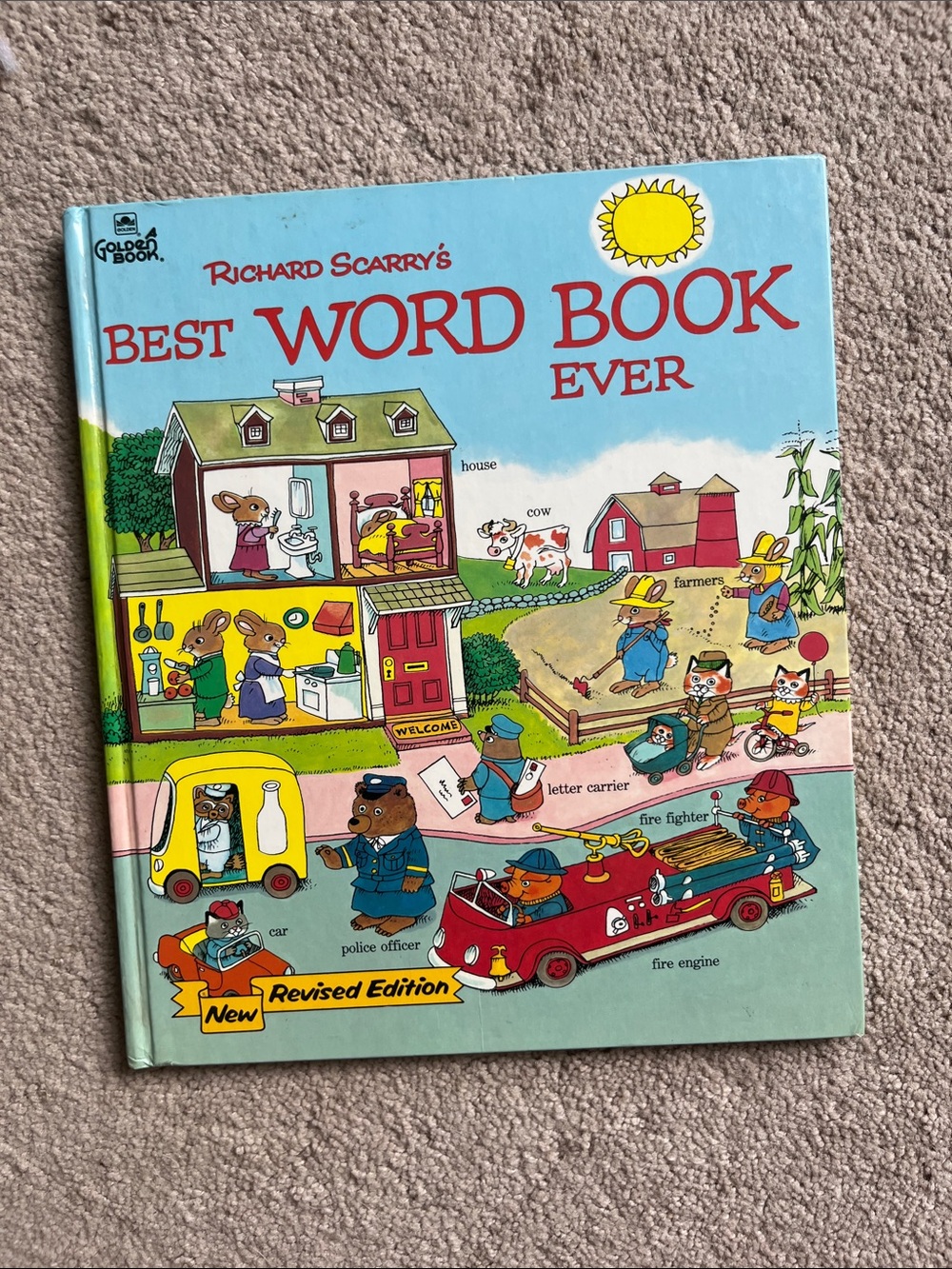 1980 Edition Richard Scarry’s Best Word Book Ever